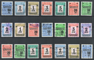 Germany, Old Rare Revenues, Stock of Stamps (Canceled)