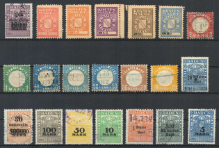 Germany, Old Rare Revenues, Stock of Stamps