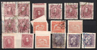 1920 Ukrainian Peoples Republic (Proofs, Print on Polish Map, Print Errors)