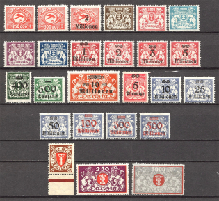 1923 Germany Danzig Group