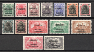 1920 Germany Joining of Olsztyn (Full Set)