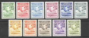 1938 Basutoland British Empire CV 90 GBP (Full Set)