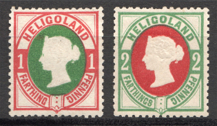1875 Heligoland Germany (Rose)