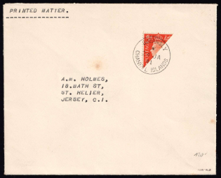 1941 Guernsey, German Occupation, Germany, Cover (Mi. I, CV $130)