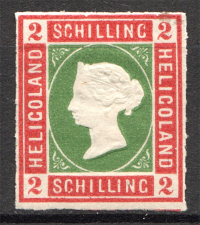 1867-73 Heligoland Germany 2 Sh (Dark Colors)