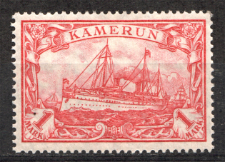 1905-19 Kamerun German Colony 1 Mark