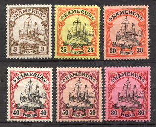 1900 Kamerun German Colony (Signed)