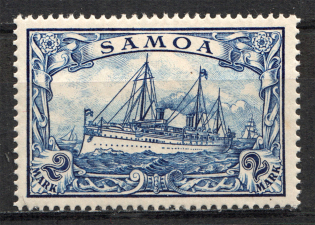 1900-01 Samoa German Colony 2 Mark