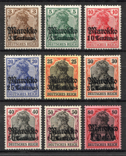 1911-19 Morocco German Offices Abroad