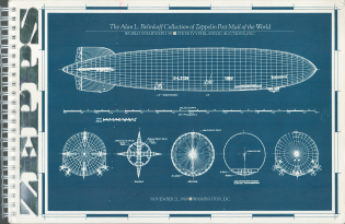 1989 The Alan L. Belinkoff Collection of Zeppelin Post Mail of the World, Washington, United States (141 pages)