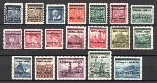 1939 Bohemia and Moravia (CV $90, Full Set)