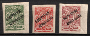 1919 Fantasy Issue, Occupation of Azerbaijan, Russia, Civil War