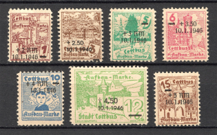 1946 Cottbus Germany Local Post (Full Set)
