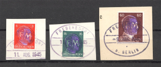 1945 Fredersdorf Germany Local Post (CV $50, Canсelled)