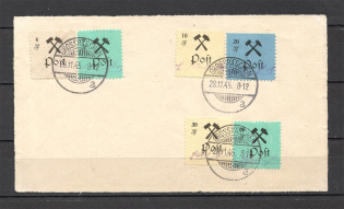 1945 Grosraschen Germany Local Post Part of Cover