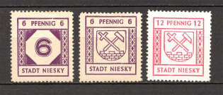 1945 Niesky Germany Local Post (Signed)