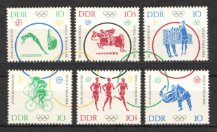 1964 German Democratic Republic GDR Sport (CV $20, Full Set, MNH)