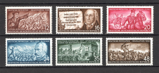 1953 German Democratic Republic GDR (CV $15, Full Set, MNH)