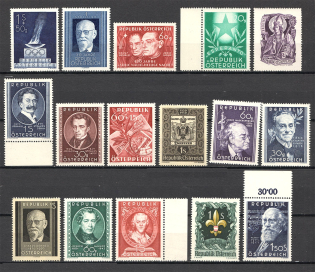 1948-51 Austria Collection (Full Sets, MNH)