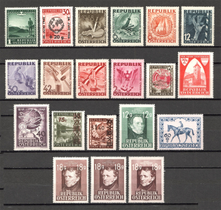 1945-47 Austria Collection (Full Sets, MNH)