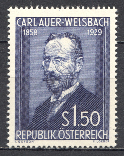 1954 Austria (CV $35, Full Set, MNH)