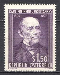 1954 Austria (CV $20, Full Set, MNH)