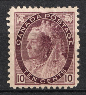 1898-1902 10c Canada (SG 164, CV $220)