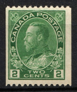 1922-31 2c Canada (SG 262, CV $85, MNH)