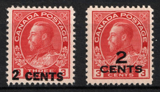1926 Canada (SG 264, 265, CV $100, MNH)