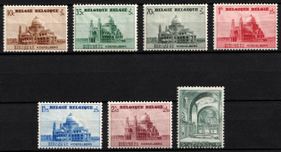 1938 Belgium (Sc. B214 - B220, Full Set, CV $40)