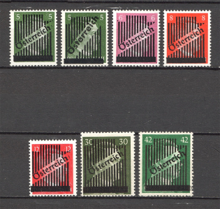 1945 Austria (CV $70, Full Set, MNH)