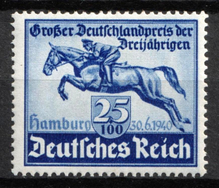 1940 Third Reich, Germany (Mi. 746, Full Set, CV $30, MNH)