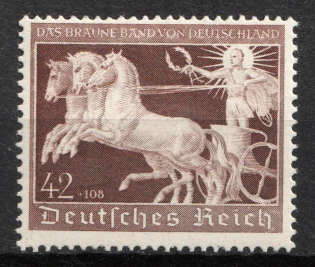 1940 Third Reich, Germany (Mi. 747, Full Set, CV $160, MNH)