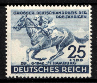 1942 Third Reich, Germany (Mi. 814, Full Set, CV $30, MNH)