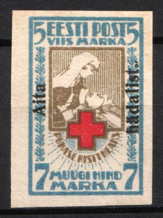 1923 Estonia (Mi. 47 B, CV $180, MNH)