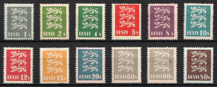 1928-29 Estonia (Mi. 74 - 83, 85, 86, CV $140)