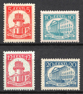 1932 Estonia (Mi. 94 - 97, Full Set, CV $80)