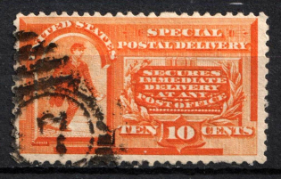 1893 10c United States (Sc. E3, Canceled, CV $50)