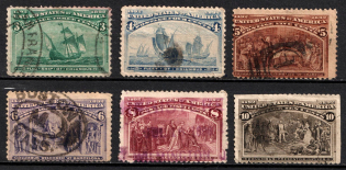 1893 United States (Sc. 232 - 237, Canceled, CV $70)