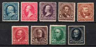 1895 United States (Sc. 264, 267 - 274, CV $610)