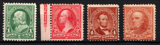 1897-1903 United States (Sc. 279 - 280, 283, CV $200)