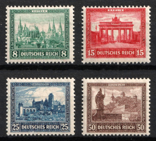 1930 Weimar Republic, Germany (Mi. 450 - 453, Full Set, CV $50)