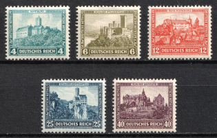 1932 Weimar Republic, Germany (Mi. 474 - 478, Full Set, CV $70)