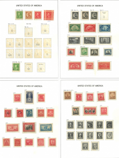 1923-32 United States, Stock of Stamps