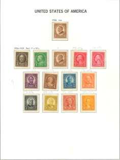 1926-29 United States (# U US - 6)