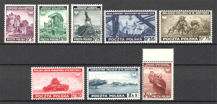 1941 Polish Government in Exile (Full Set, MNH)