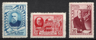 1941 20th Anniversary of the Death of Zhukovsky, Soviet Union, USSR (Full Set, MNH)