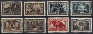 1943 25th Anniversary of the October Revolution, Soviet Union, USSR (Full Set, MNH)