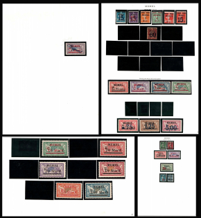 1920-22 Memel, Germany, Stock