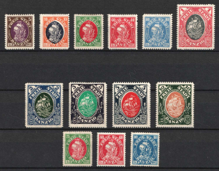 1920 Danzig, Germany (Full Sets, CV $40)